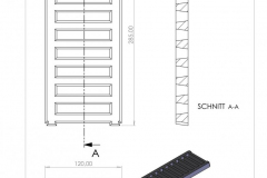 Kesselrost hinten liegend